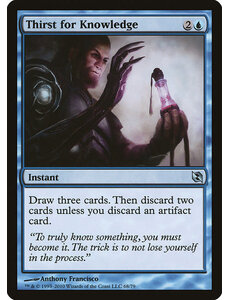 Magic: The Gathering Thirst for Knowledge (068) Moderately Played