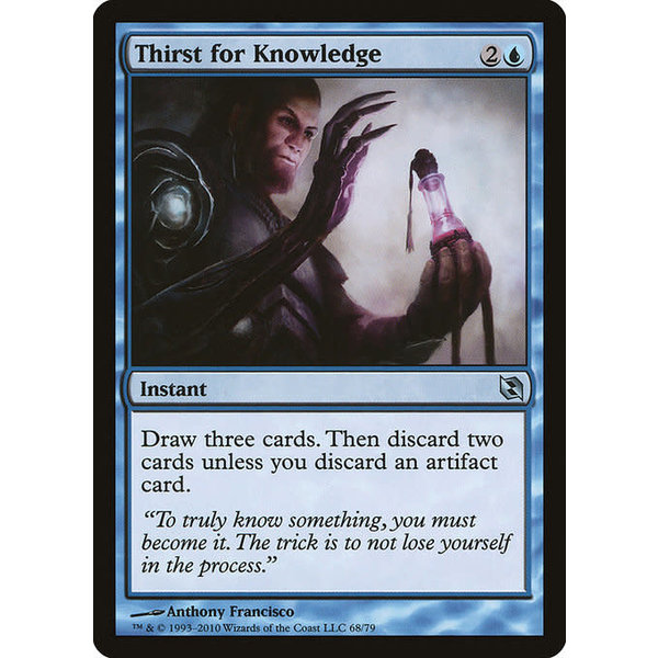 Magic: The Gathering Thirst for Knowledge (068) Moderately Played