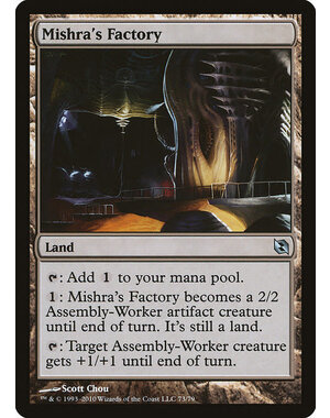 Magic: The Gathering Mishra's Factory (073) Moderately Played