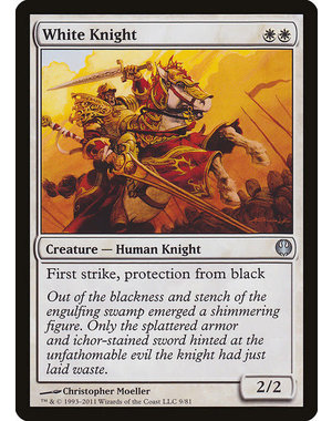 Magic: The Gathering White Knight (009) Lightly Played
