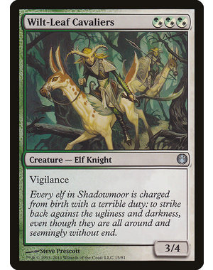 Magic: The Gathering Wilt-Leaf Cavaliers (015) Moderately Played