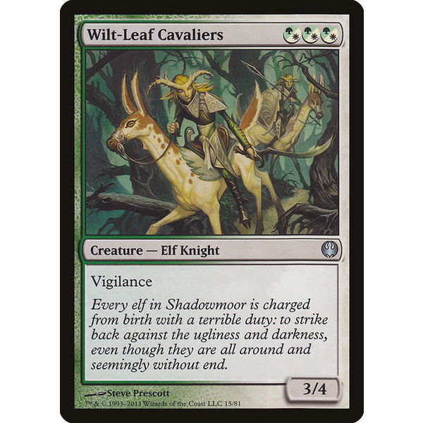 Magic: The Gathering Wilt-Leaf Cavaliers (015) Moderately Played