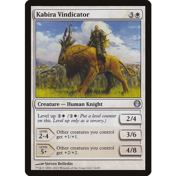 Magic: The Gathering Kabira Vindicator (016) Moderately Played
