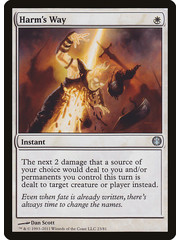 Magic: The Gathering Harm's Way (023) Moderately Played