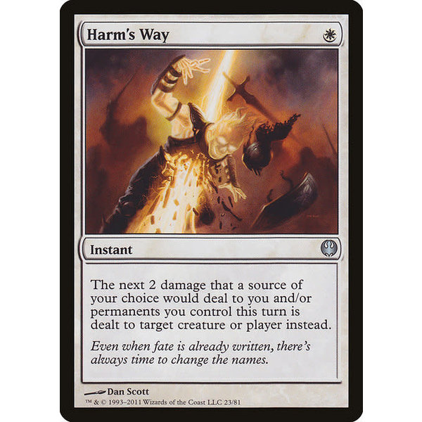 Magic: The Gathering Harm's Way (023) Moderately Played