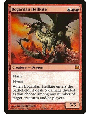 Magic: The Gathering Bogardan Hellkite (047) Moderately Played Foil