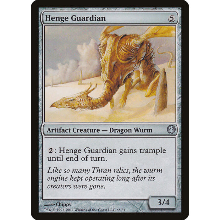 Magic: The Gathering Henge Guardian (055) Moderately Played