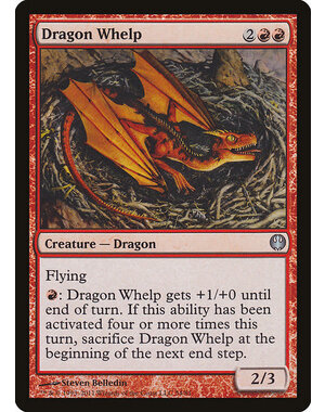 Magic: The Gathering Dragon Whelp (054) Moderately Played