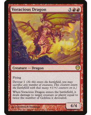 Magic: The Gathering Voracious Dragon (056) Moderately Played