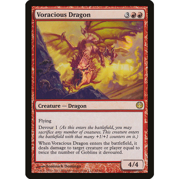 Magic: The Gathering Voracious Dragon (056) Moderately Played