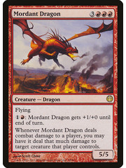 Magic: The Gathering Mordant Dragon (058) Lightly Played