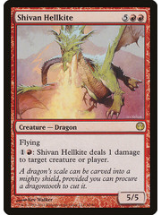 Magic: The Gathering Shivan Hellkite (060) Moderately Played