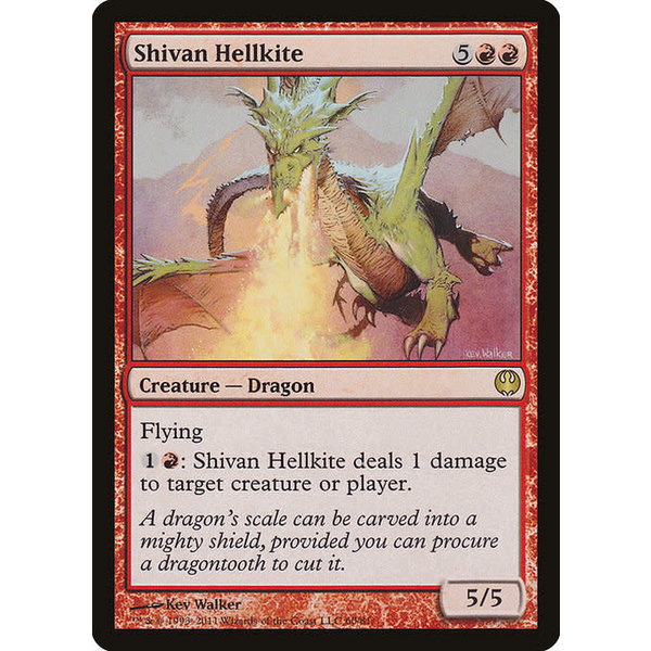 Magic: The Gathering Shivan Hellkite (060) Moderately Played