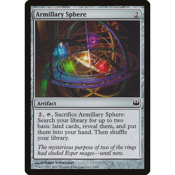 Magic: The Gathering Armillary Sphere (062) Moderately Played