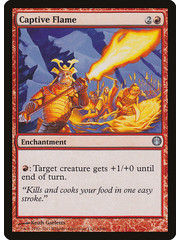 Magic: The Gathering Captive Flame (068) Moderately Played