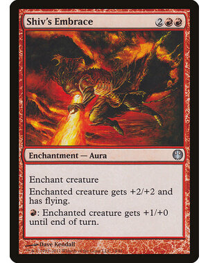 Magic: The Gathering Shiv's Embrace (074) Moderately Played