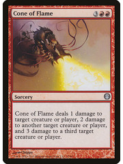 Magic: The Gathering Cone of Flame (075) Moderately Played