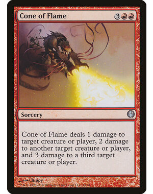 Magic: The Gathering Cone of Flame (075) Moderately Played