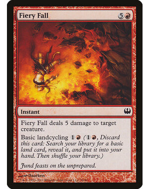 Magic: The Gathering Fiery Fall (076) Moderately Played