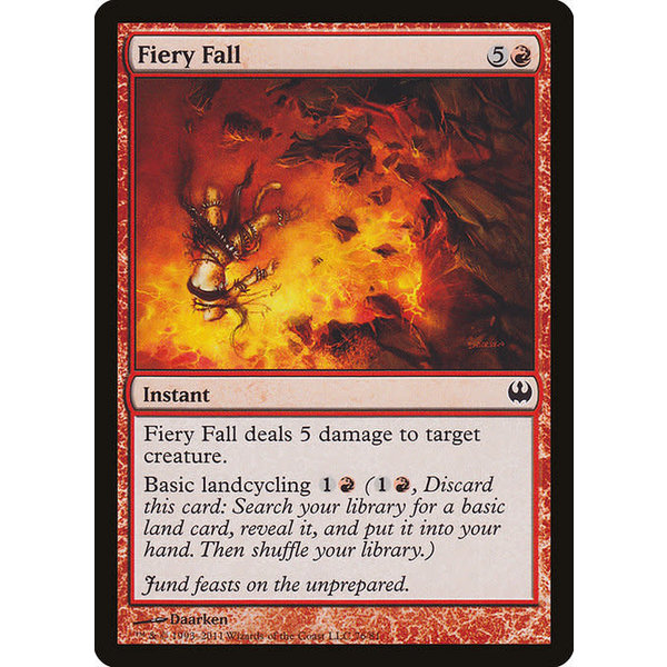 Magic: The Gathering Fiery Fall (076) Moderately Played