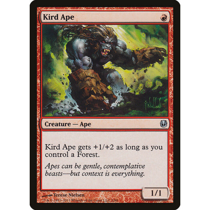 Magic: The Gathering Kird Ape (002) Moderately Played