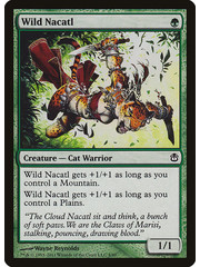 Magic: The Gathering Wild Nacatl (004) Moderately Played