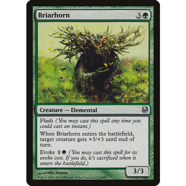 Magic: The Gathering Briarhorn (014) Moderately Played