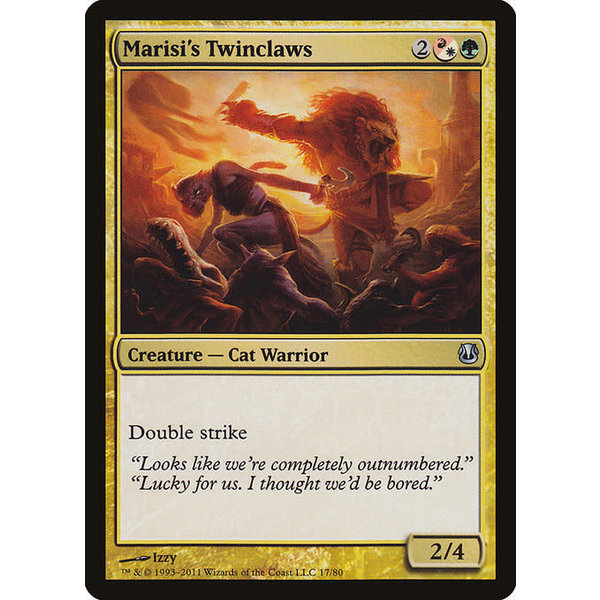 Magic: The Gathering Marisi's Twinclaws (017) Moderately Played