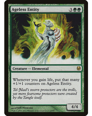 Magic: The Gathering Ageless Entity (018) Moderately Played