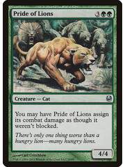 Magic: The Gathering Pride of Lions (019) Moderately Played
