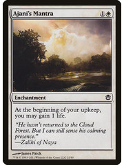 Magic: The Gathering Ajani's Mantra (022) Moderately Played