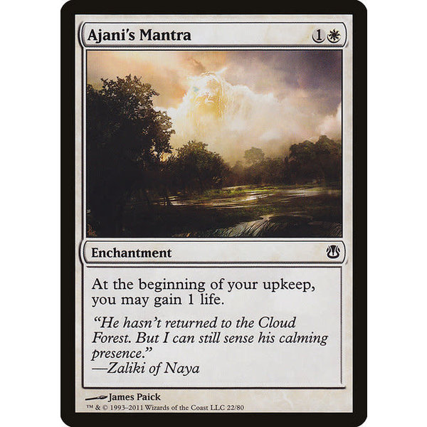 Magic: The Gathering Ajani's Mantra (022) Moderately Played