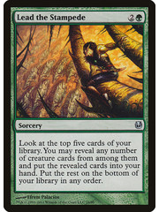 Magic: The Gathering Lead the Stampede (024) Moderately Played