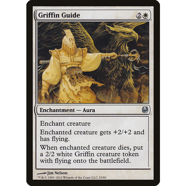 Magic: The Gathering Griffin Guide (025) Moderately Played