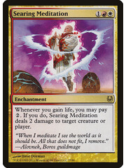 Magic: The Gathering Searing Meditation (027) Moderately Played