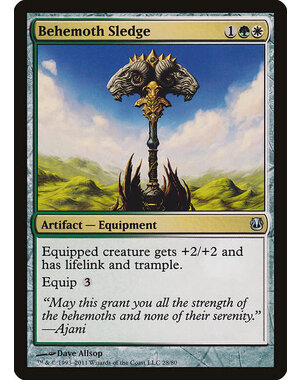 Magic: The Gathering Behemoth Sledge (028) Moderately Played