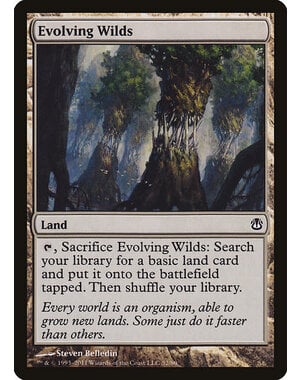 Magic: The Gathering Evolving Wilds (032) Moderately Played