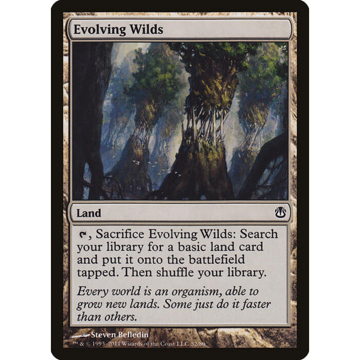 Magic: The Gathering Evolving Wilds (032) Moderately Played