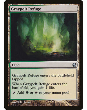 Magic: The Gathering Graypelt Refuge (033) Moderately Played