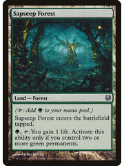 Magic: The Gathering Sapseep Forest (036) Heavily Played
