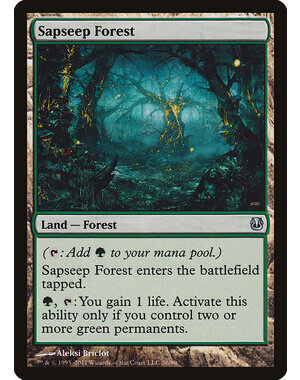 Magic: The Gathering Sapseep Forest (036) Heavily Played