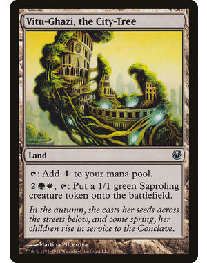Magic: The Gathering Vitu-Ghazi, the City-Tree (037) Moderately Played