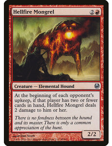 Magic: The Gathering Hellfire Mongrel (048) Lightly Played