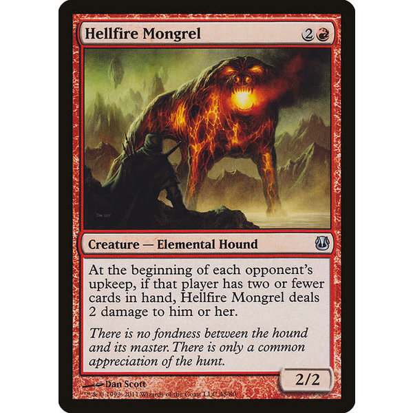 Magic: The Gathering Hellfire Mongrel (048) Lightly Played