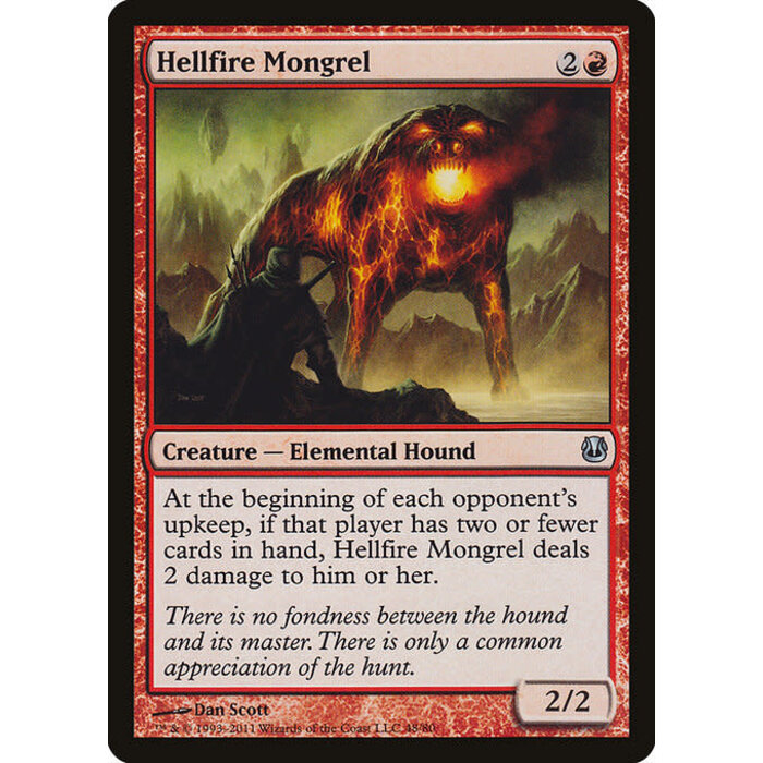 Magic: The Gathering Hellfire Mongrel (048) Lightly Played