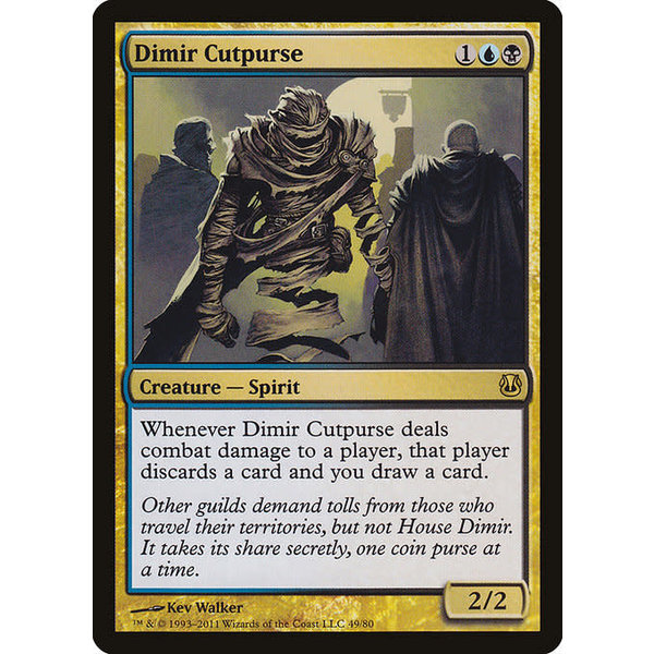 Magic: The Gathering Dimir Cutpurse (049) Moderately Played