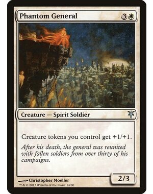 Magic: The Gathering Phantom General (014) Moderately Played