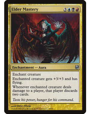 Magic: The Gathering Elder Mastery (068) Moderately Played