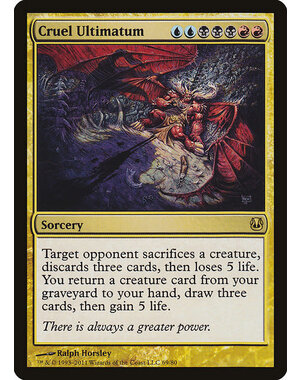 Magic: The Gathering Cruel Ultimatum (069) Moderately Played