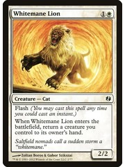 Magic: The Gathering Whitemane Lion (002) Moderately Played